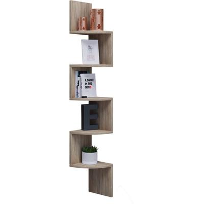 Ebuy24 - Holz Wandregal Deko Eckregal Mintis Image