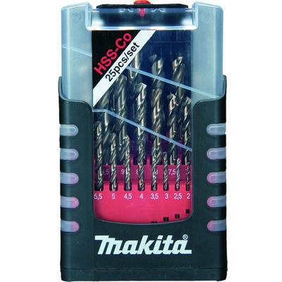 Set mit 25 Metallbohrern hss-co Makita D-67577 Image