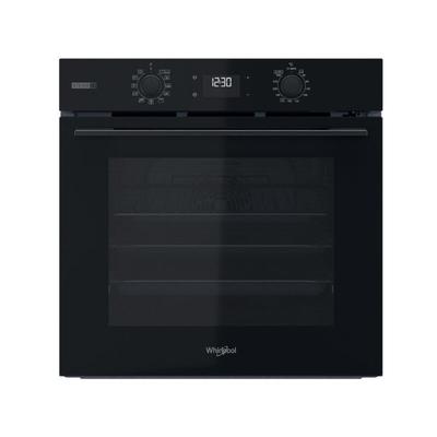 Whirlpool - Einbaubackofen 71l 60cm schwarz pyrolyse OMSK58RU1SB