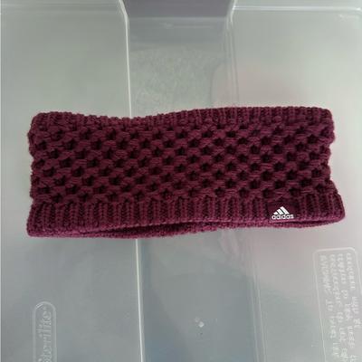 Adidas Accessories | Adidas Women's Winter Headband One Size | Color: Purple/Red | Size: Os