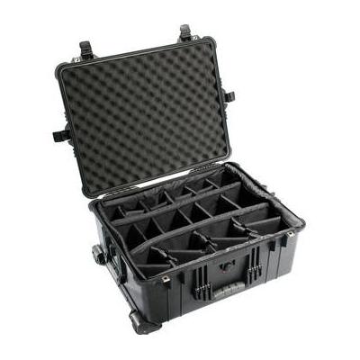 Pelican 1614 Waterproof 1610 Case with Dividers (Black) 1610-024-110