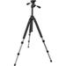 Slik Pro 700 DX Tripod with 700DX 3-Way, Pan-and-Tilt Head (Titanium) 615-315