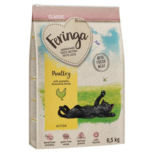 10€ sparen! Feringa Trockenfutter 6.5kg Kitten Classic Geflügel