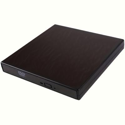 TEMU External Cd Dvd Drive, Usb 2.0 Slim Protable External Cd-rw Drivedvd-rw Burner Writer Player For Laptop Notebook Pc Desktop Computer