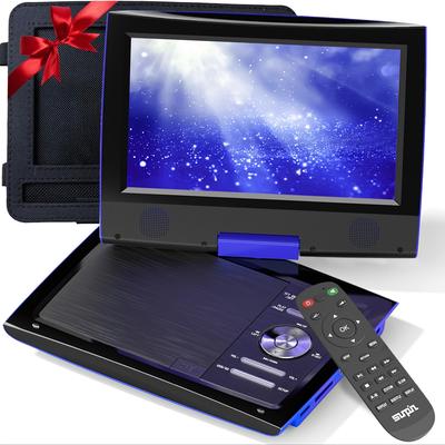 TEMU 11.5" Portable Dvd For Car, 9.5" , Car Charger And Headrest , Upgraded , 5 Battery, Earphone ,