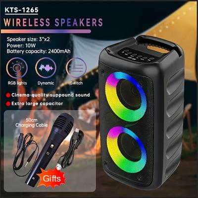 TEMU Mokin -1265 : Wireless Subwoofer, Wireless , , Tws & Tf - For