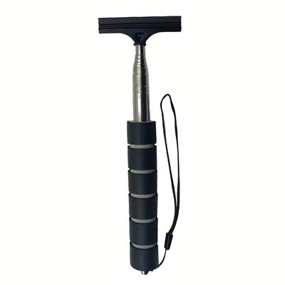 TEMU 1 Multifunctional Car Rearview Mirror, A Retractable Wiper Tool That Allows You To Effect Without Of The Car, And Is Easy To Store, Without Battery Image