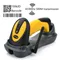 Scanner de codes à barres longue Distance de Transmission de 500m, lecteur QR sans fil de couleur jaune pour entrepôt, lecteur de codes à barres 433MHz avec support