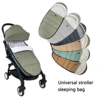 Universal 6-36M Winter Baby Stroller Footmuff Warm Sleep Sack Snowproof Fit For Babyzen YOYO Winter Baby Stroller Sleeping Bag