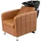 Salon Shampoo Bowl and Chair, Shampoo Chair Extra Wide Seat & Porcelain Hair Washing Sink, Shampoo