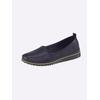 Slipper ANDREA CONTI, Damen, Gr. 41, blau (marine), Glattleder, Leder, sportlich, Schuhe