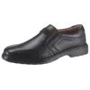 Slipper JOSEF SEIBEL "Alastair", Herren, Gr. 46, schwarz, Glattleder, unifarben, klassisch, Schuhe, Festtagschuh, Komfortschuh mit seitlichen Stretcheinsatz