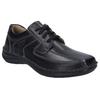 Schnürschuh JOSEF SEIBEL "New Anvers 08", Herren, Gr. 39, schwarz, Leder, casual, Schuhe, Freizeitschuh, Halbschuh, in komfortabler Schuhweite K (extraweit)