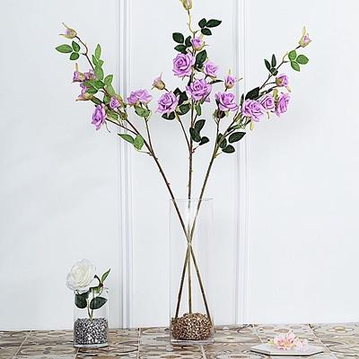 2-Pieces 38" Silk Rose Single Stems