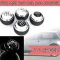 5/6 velocità pomello del cambio in pelle PU leva cambio penna maniglia testa a sfera per Mini R50 2000-2006 Cabrio R52 R53 Cooper 2002-2008