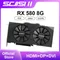 Scheda Video SEJISHI RX 580 8GB GDDR5 256Bit 2048SP scheda grafica GPU AMD Radeon RX580 8G scheda di