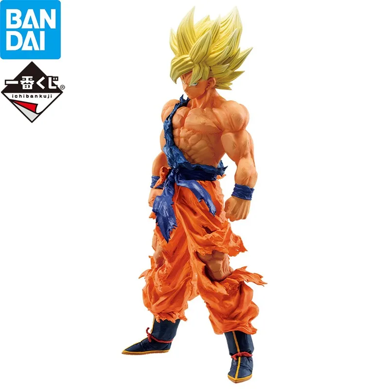 In magazzino Bandai Ichiban Dragon Ball VS Omnibus Brave Ichiban Kuji Prize C Son Goku Figure MasterLise Anime Action Model Toys