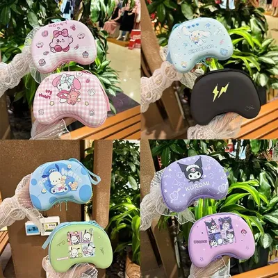 Sanrio Kuromi Big-Eared Dog Switch Pro/PS4/5 Controller Organizer Strap für Beitong Xbox One Box Ps4 Image