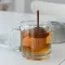 1PC Tee Beutel Sieb Eichel Form Gadgets Küche Zubehör Tee-ei Silikon Tee-ei