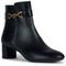 Geox D Pheby Leather WoMens Black Boots - Size UK 7 | Geox Sale | Discount Designer Brands