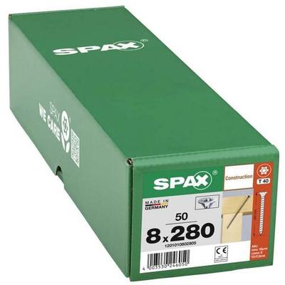 SPAX Holzbauschrauben T40 Senkkopf WIROX 8 x 280 mm 50 Stück