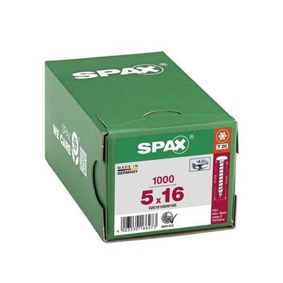 SPAX Universalschrauben T20 Halbrundkopf WIROX 5 x 16 mm 1000 Stück Image
