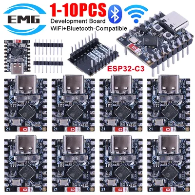 1-10PCS ESP32-C3 Super Mini WiFi Bluetooth-Compatible Development Board ESP32 C3 Development Module