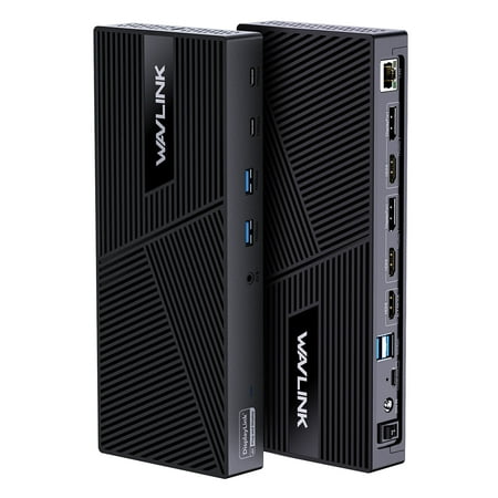 Universal Dock Station 15-in-1 USB Dock with 100W Charge HDMI&DP 10Gbps USB Gigabit Ethernet