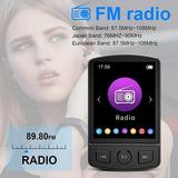 MP4 player With Bt5.0 Screen Sound Student Portable Sound Mp3 With Student Player With Portable Player With Player Portable Mp3 Player Screen With Radio E-book With Built-in Radio Mp4