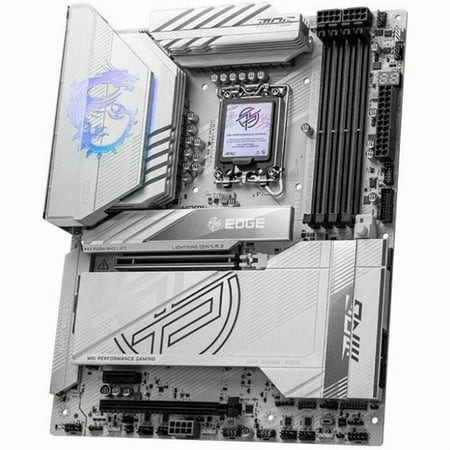 MSI MPG Z890 EDGE TI WIFI Gaming Desktop Motherboard - Intel Z890 Chipset - Socket LGA-1851 - ATX (mpgz890edgetiwifi)