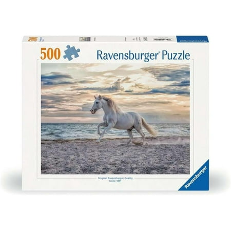 Ravensburger Puzzle 00222 - Horse on the Beach - 500 Piece Puzzle