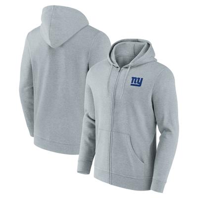 New York Giants Primary Logo Full Zip Hoodie - Herren Image