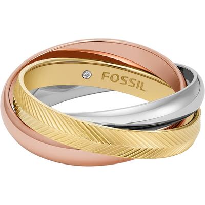 Fossil - Damenring Edelstahl Ringe 1 ct