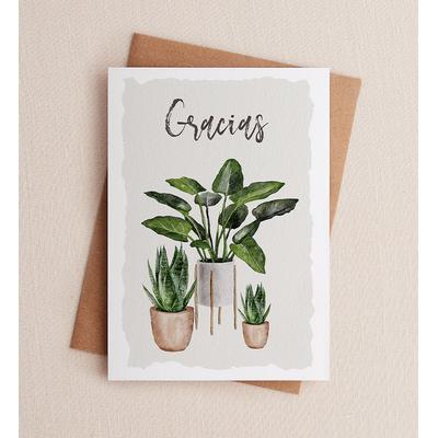 1-800-Flowers Everyday Gift Delivery Gracias Floral Thank You Greeting Card