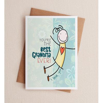 1-800-Flowers Seasonal Gift Delivery The Best Grandma Grandparents Day Greeting Card