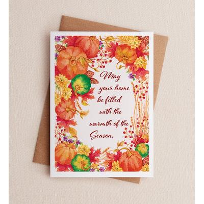 1-800-Flowers Everyday Gift Delivery Warm Home Thanksgiving Greeting Card