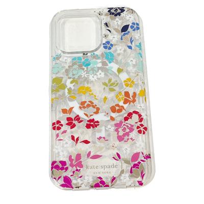 Kate Spade Accessories | Kate Spade Multicolor Clear Iphone Hard Case 12/13 Max New | Color: Pink | Size: Iphone 12/13 Max