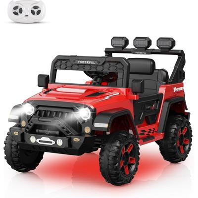 Kids Electric Vehicle for Ages 3-6, Soft Start, LED Lights, Bluetooth