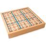 Treetalk - Sudoku en bois Nine Palace jeu d'échecs bleu