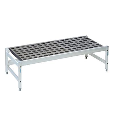 Fermod 1R59C12 59" Fermostock Stationary Dunnage Rack w/ 600 lb Capacity, Aluminum