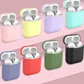 Custodia morbida in Silicone per Apple Airpods 1st 2nd gen custodia per auricolari Wireless Cover per Air Pods 2 1 Cover custodia per ricarica per cuffie