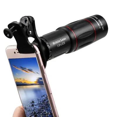 18/28/36X Telefon Kamera Objektiv Universal Smartphone Zoom Monokulare Teleskop Telefon Kamera Teleobjektiv für IPhone für Samsung