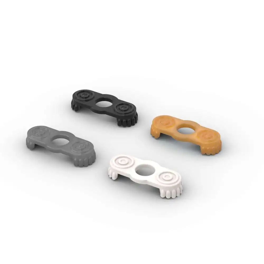 MOC 10 PCS 2526 Epauletten Baustein Kit Körper Tragen Dekoration Soldat Ausrüstung Zubehör Ziegel Spielzeug Kinder Kind Geschenke Image