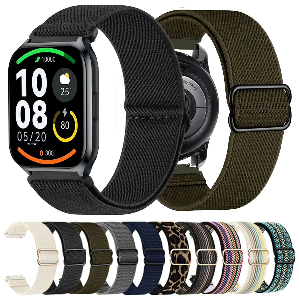20 mm 22 mm Uhrenarmband für Haylou Solar Neo/Watch 2 Pro/RS5/R8/S8 Band für Haylou Solar Plus RT3 Solar/LS05 RS4/RT3 Nylon-Armband Image