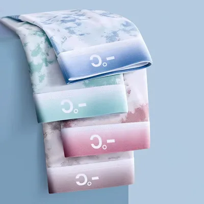 4Pcs Boxer Shorts männer Eis Seide Unterwäsche Männliche Unterhose Atmungs Sexy Dünne Höschen U Konvexen Dessous Großhandel Viele L-6XL Image
