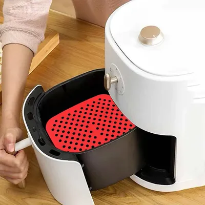 1/2/3 stücke-Premium-Vierkant-Luft fritte use mit Perforationen-hitze beständig und leicht zu reinigen für Luft braten, Backofen und Backen