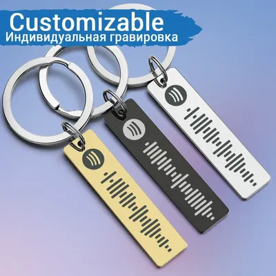 Personalisierte Spotify-Code-Schlüsselanhänger, Musik-Schlüsselanhänger, individuell gestaltete, Image