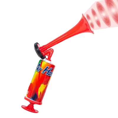 Fußballhorn Kunststoffrohr Vuvuzela Low Voice Fans Cheer Football Air Horn Lautsprecher Cheerleading Image