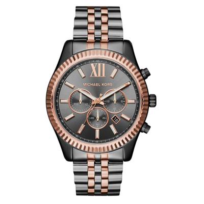 Michael Kors Herrenuhr Quartz Schwarz Gold Rose