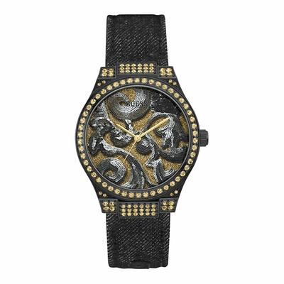 Guess Damenuhr Quartz Schwarz